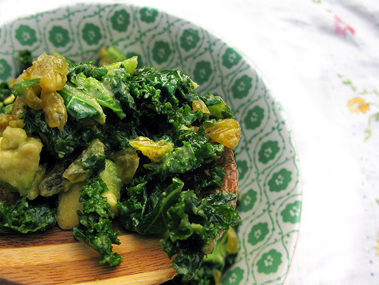 Kale Super Salad, Honest Fare by Gabrielle Arnold