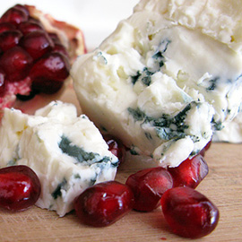 Pomegranate & Gorgonzola Salad, Honest Fare by Gabrielle Arnold