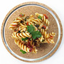 Fusilli pasta with Anchovy Caper Sauce, Honest Fare by Gabrielle Arnold