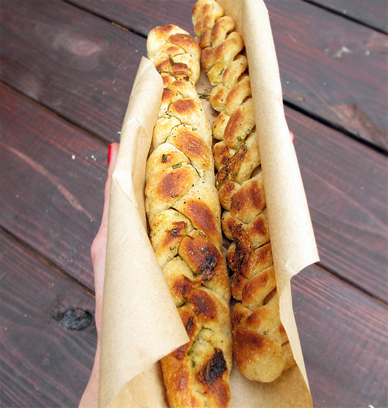 Braided Breadsticks, Honest Fare by Gabrielle Arnold
