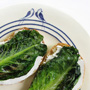 Braised Romaine Lettuce & Goat Cheese Crostini, Honest Fare by Gabrielle Arnold