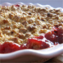 Ethereal Strawberry-rhubarb crumble, Honest Fare by Gabrielle Arnold