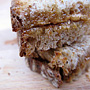 Cashew butter, ginger and honey sandwich, Honest Fare by Gabrielle Arnold