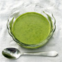 Summertime Detox: Creamy avocado, arugula, broccoli soup, Honest Fare by Gabrielle Arnold