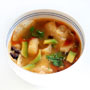 Yuca & Avocado Tortilla Soup, Honest Fare by Gabrielle Arnold