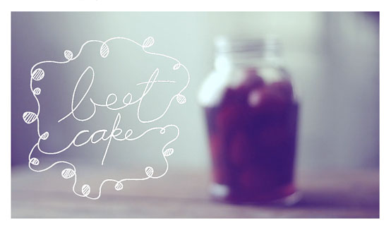 A Beet Cake. A Beautiful Take., Honest Fare by Gabrielle Arnold
