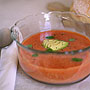 Watermelon & Avocado Gazpacho., Honest Fare by Gabrielle Arnold