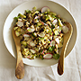 Bean & Farro Salad with Cilantro Apple Dressing., Honest Fare by Gabrielle Arnold