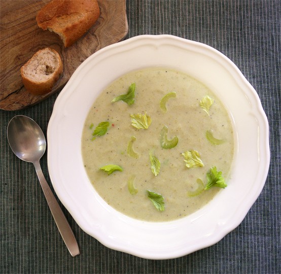 Magical Celery Bisque (vegan), Honest Fare by Gabrielle Arnold