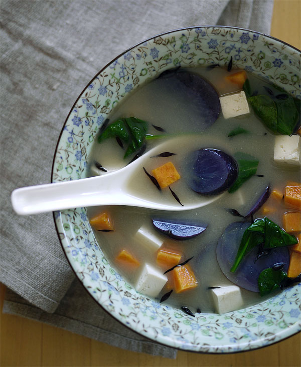 15minute miso veggie soup. Honest Fare