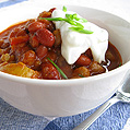 Vegetarian Chili, Honest Fare by Gabrielle Arnold