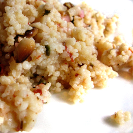 Herb & Tomato Couscous, Honest Fare by Gabrielle Arnold
