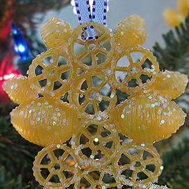 Macaroni Ornaments, Honest Fare by Gabrielle Arnold