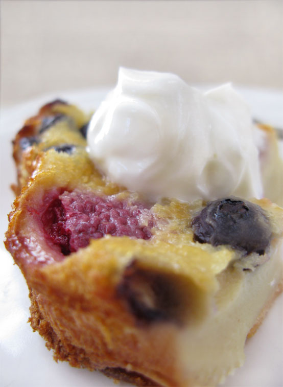 Berry Clafoutis | Honest Fare